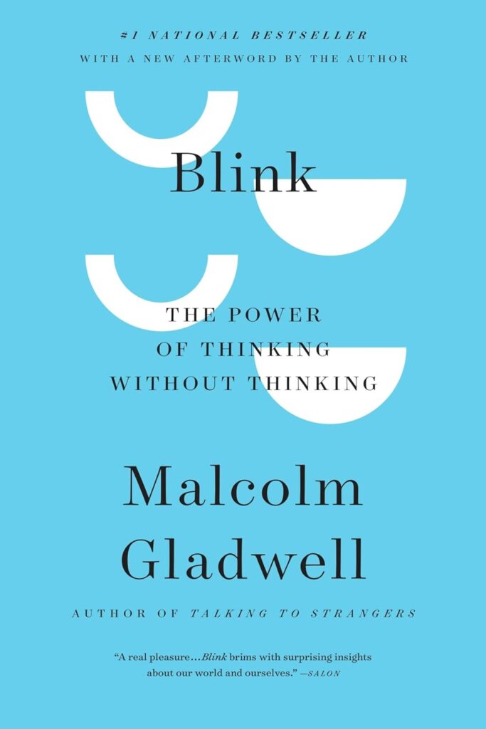 Blink by Malcolm Gladwell cover