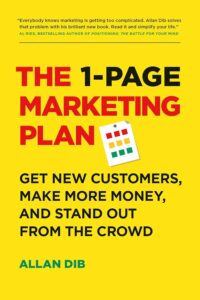 1-Page Marketing Plan book cover